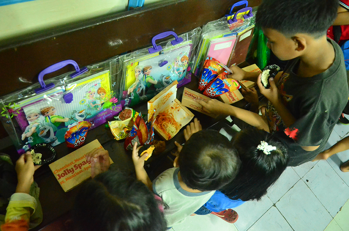 giving and sharing